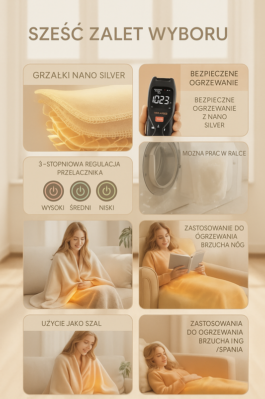 Otuli™ – Inteligentny Szal Grzewczy Premium - Luxury Pets