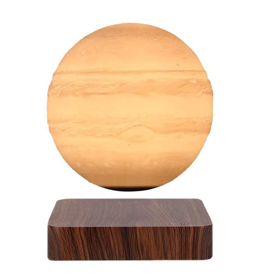 Lámpara Colgante Escandinava con Burbuja de Cristal y Levitación Magnética - Trendigo