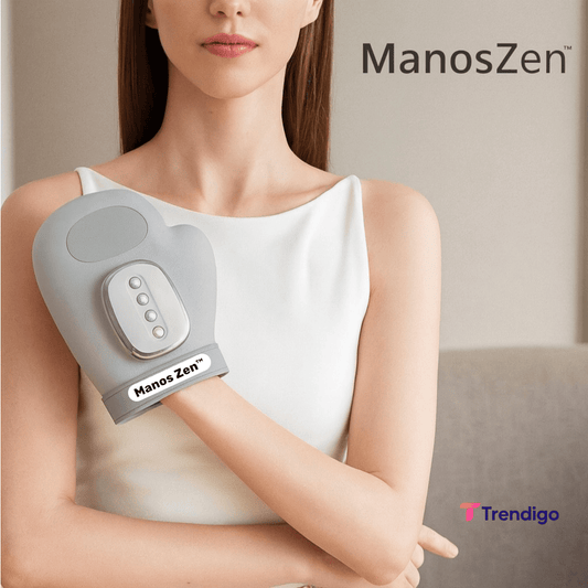 Manos Zen™ – Masajeador de manos con calor y compresión 360° - Trendigo