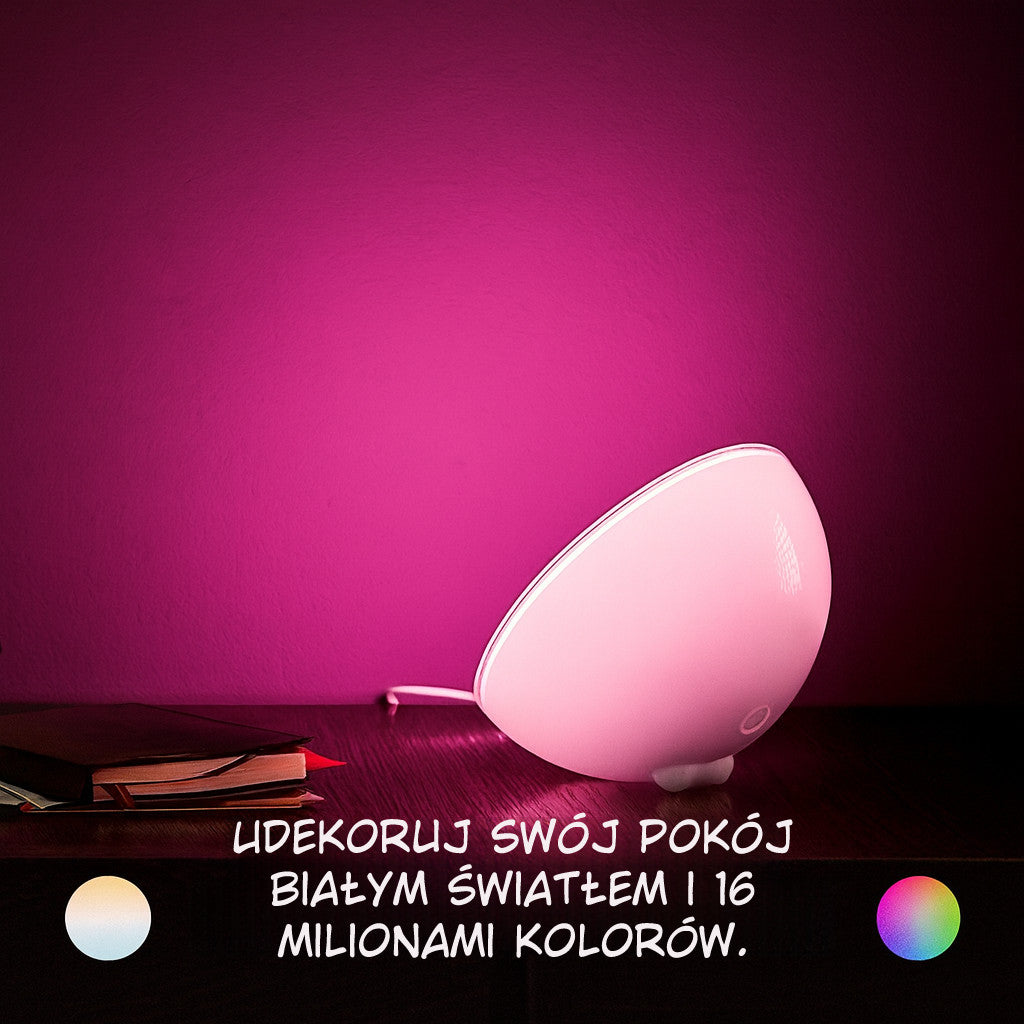 Inteligentna Lampa Nastrojowa RGB™ – Sterowanie przez Aplikację, Alexa & Google Home