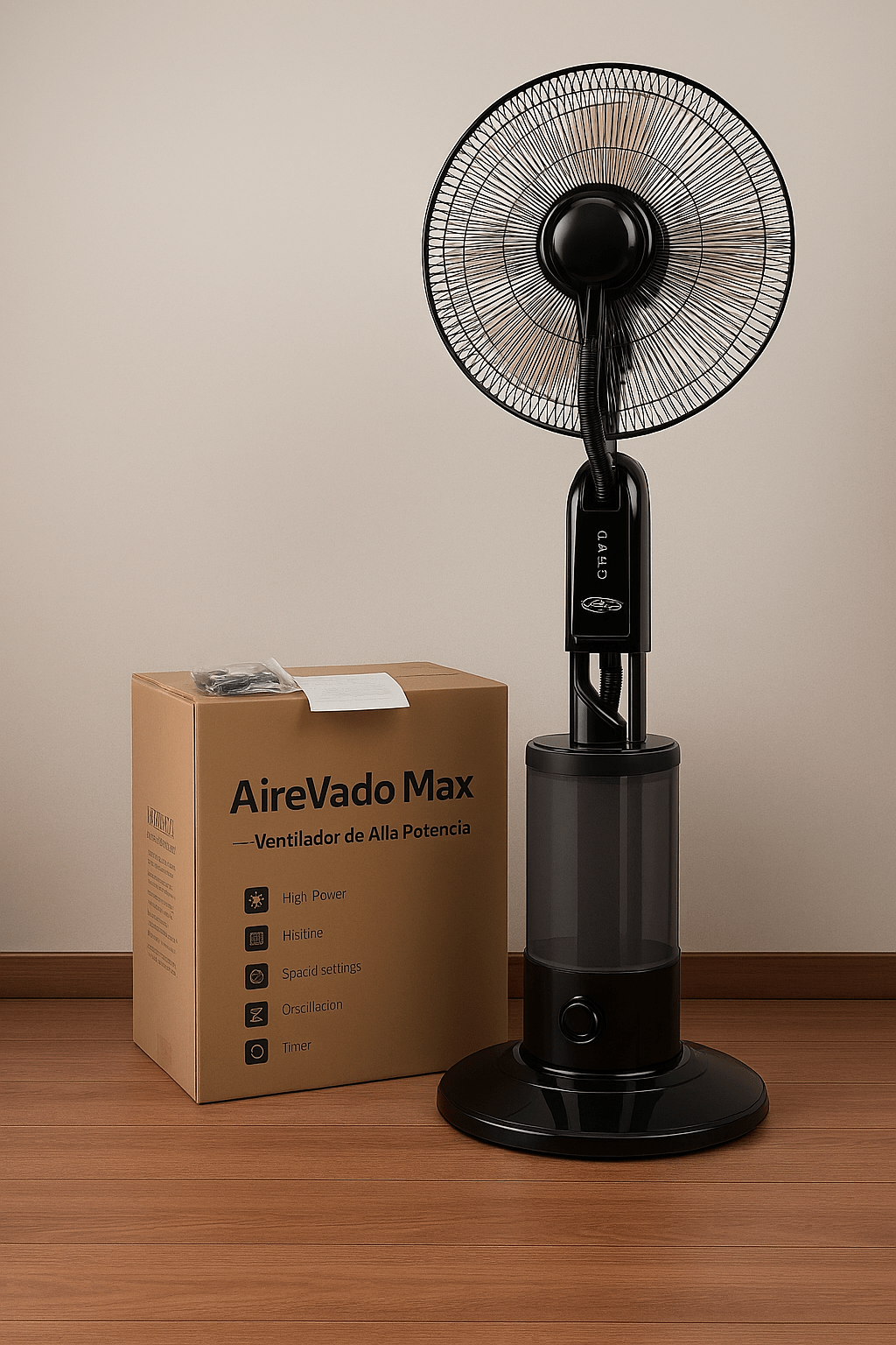 AireVado Max — Ventilador de Alta Potencia - Trendigo