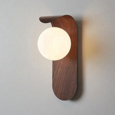 Aplique de Pared Nórdico con Luz LED – Estilo Madera Minimalista - Trendigo