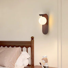 Aplique de Pared Nórdico con Luz LED – Estilo Madera Minimalista - Trendigo