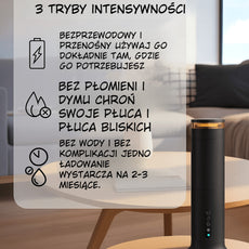 Skandynawski Dyfuzor Olejków LED na Biurko
