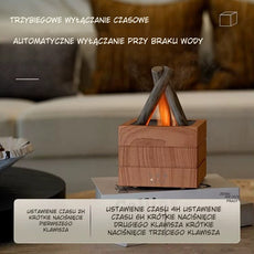 Dyfuzor LED USB z Efektem Płomienia i Aromaterapią