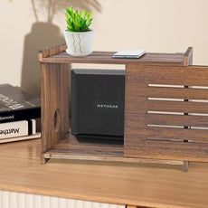 Estante de Pared de Madera Maciza para Almacenamiento y Organización - Trendigo