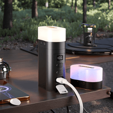 Luz Nómada™ – Lámpara LED 360° para camping y hogar - Trendigo