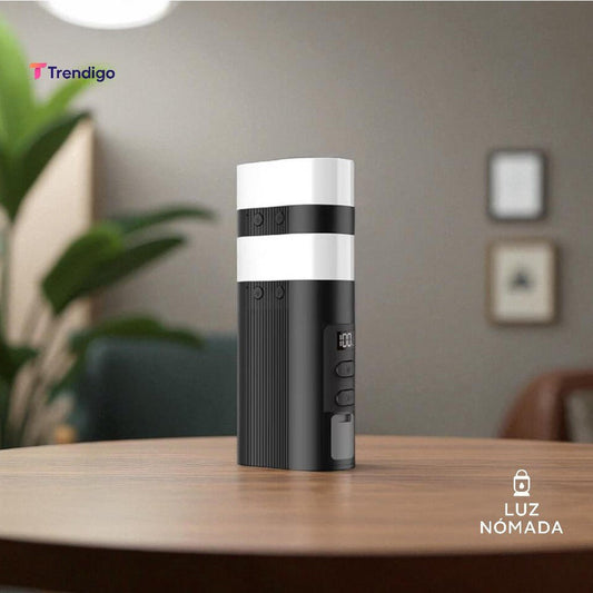 Luz Nómada™ – Lámpara LED 360° para camping y hogar - Trendigo