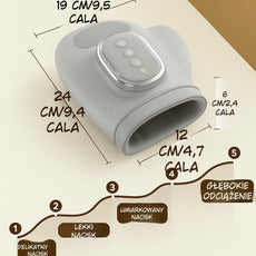 Manos Zen™ – Masażer do rąk z podgrzewaniem i kompresją 360°