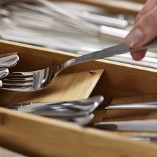 Organizador de Cubiertos de Bambú Ecológico – Compacto y Elegante - Trendigo