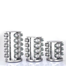 Organizador Giratorio de Especias de Acero Inoxidable - Trendigo