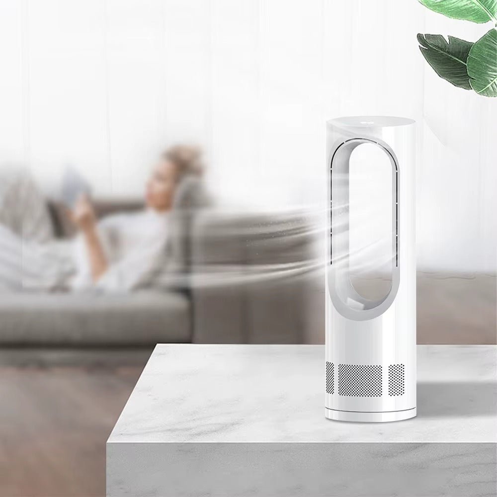 Ventilador de Escritorio Portátil con Pantalla Táctil LCD - Trendigo