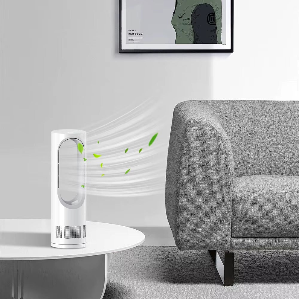 Ventilador de Escritorio Portátil con Pantalla Táctil LCD - Trendigo
