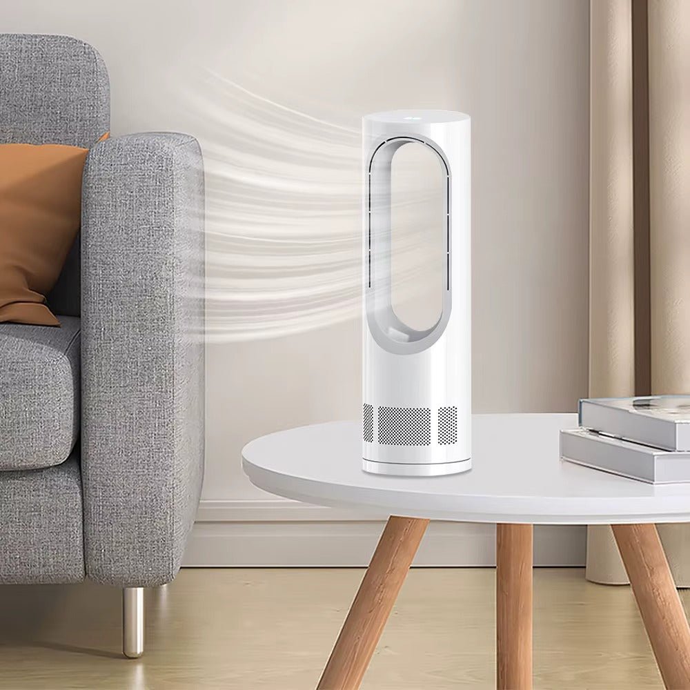 Ventilador de Escritorio Portátil con Pantalla Táctil LCD - Trendigo