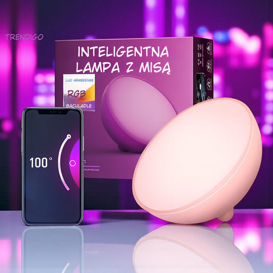 Inteligentna Lampa Nastrojowa RGB™ – Sterowanie przez Aplikację, Alexa & Google Home