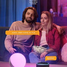 Inteligentna Lampa Nastrojowa RGB™ – Sterowanie przez Aplikację, Alexa & Google Home